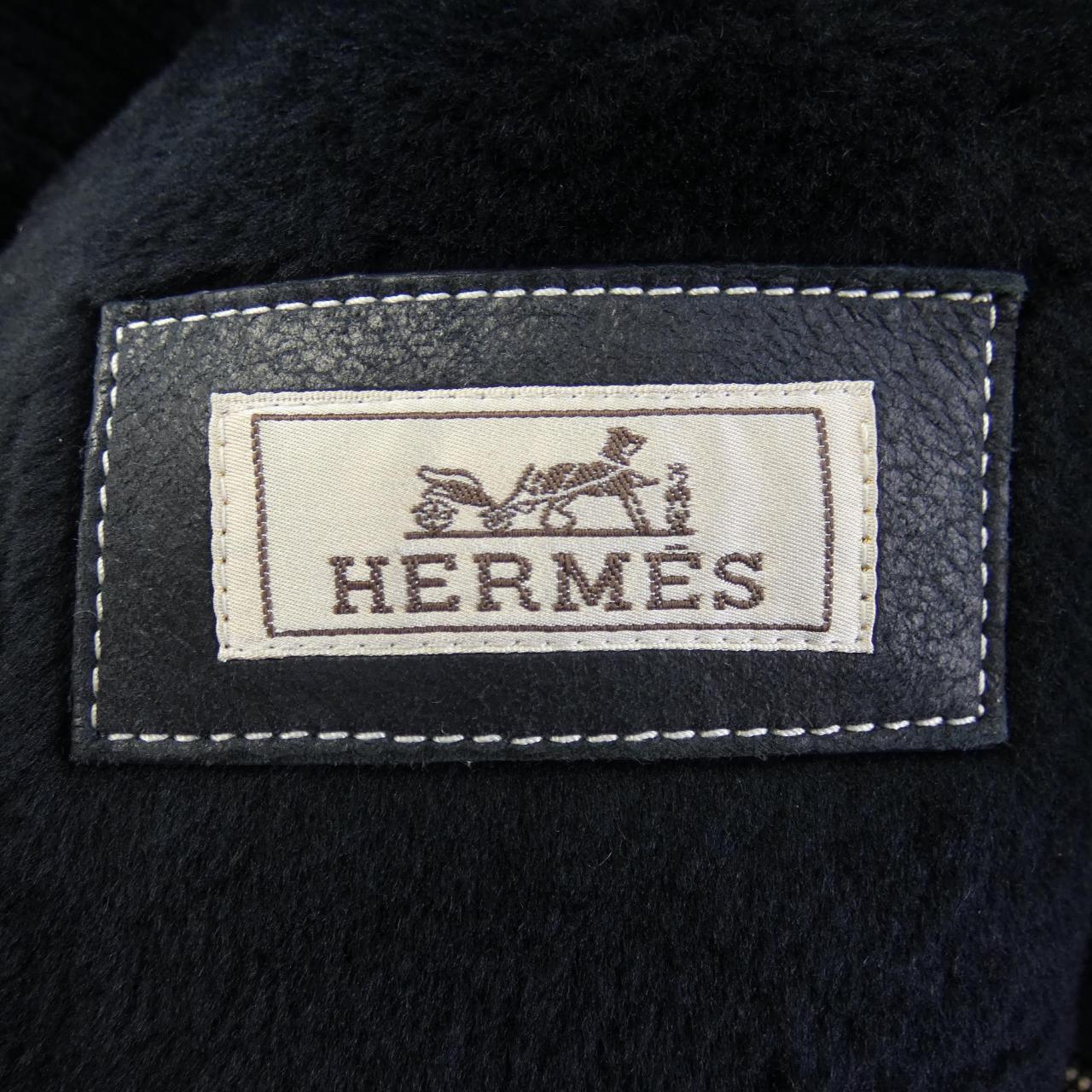 エルメス HERMES ムートンジャケット