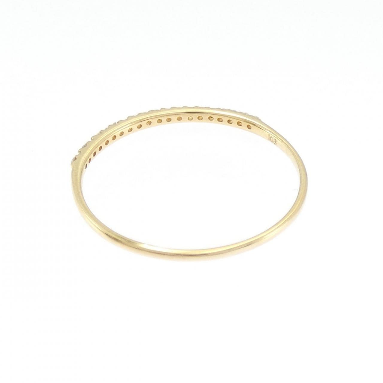 【リメイク】K18YG ダイヤモンド リング 0.10CT
