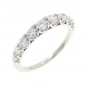PT900 ハーフエタニティ ダイヤモンド リング 0.54CT