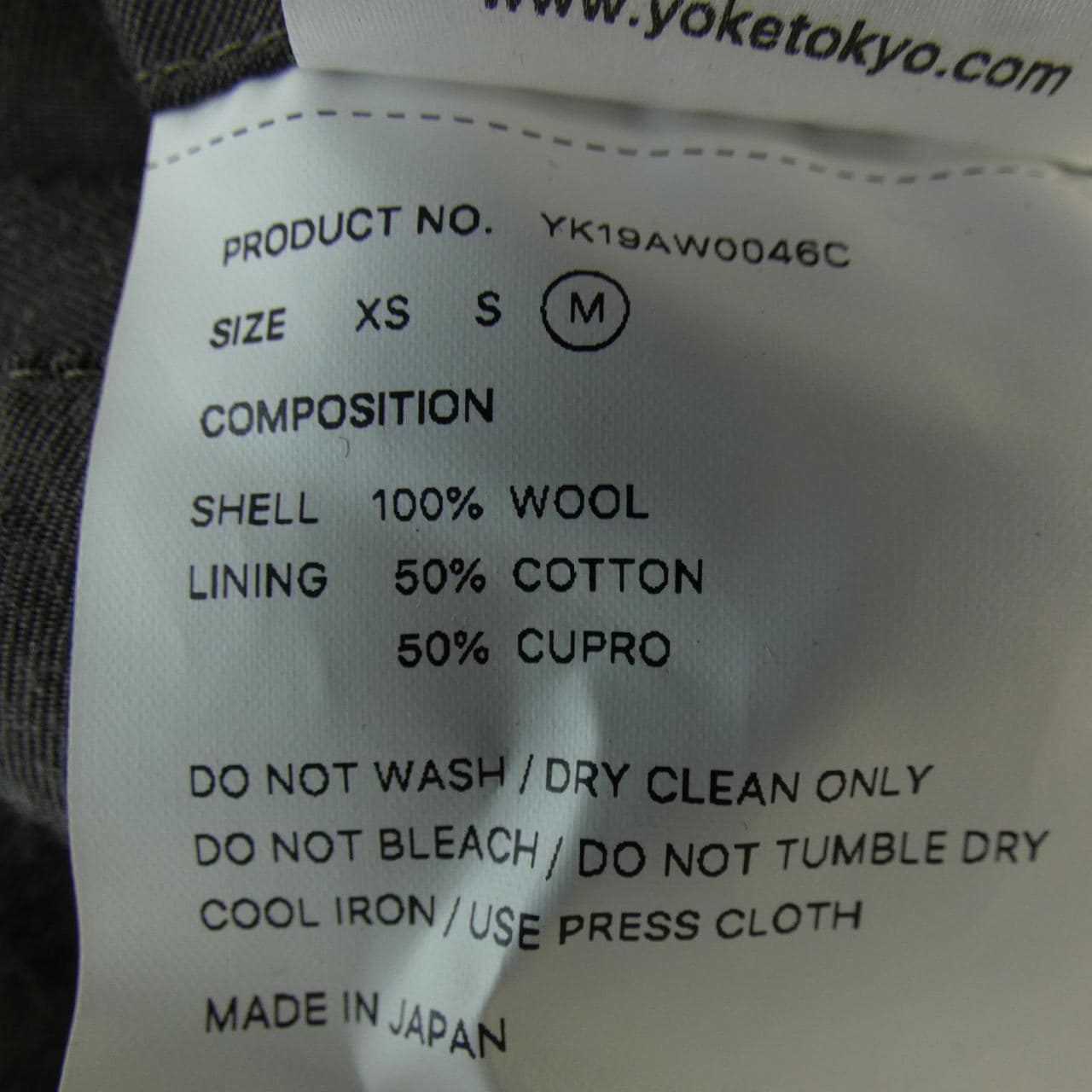 ヨーク YOKE コート