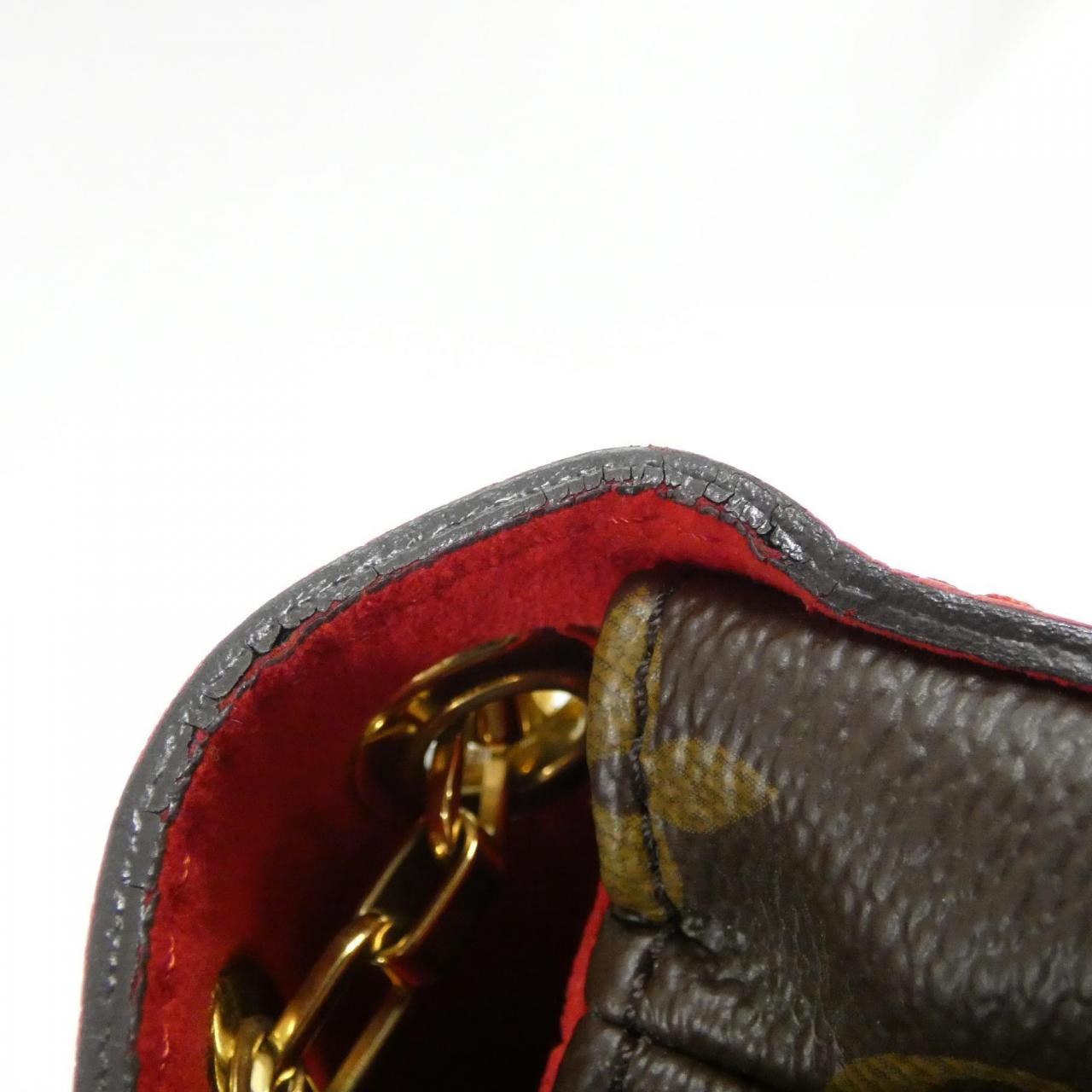 LOUIS VUITTON Monogram Pallas Chain M41201 Shoulder Bag