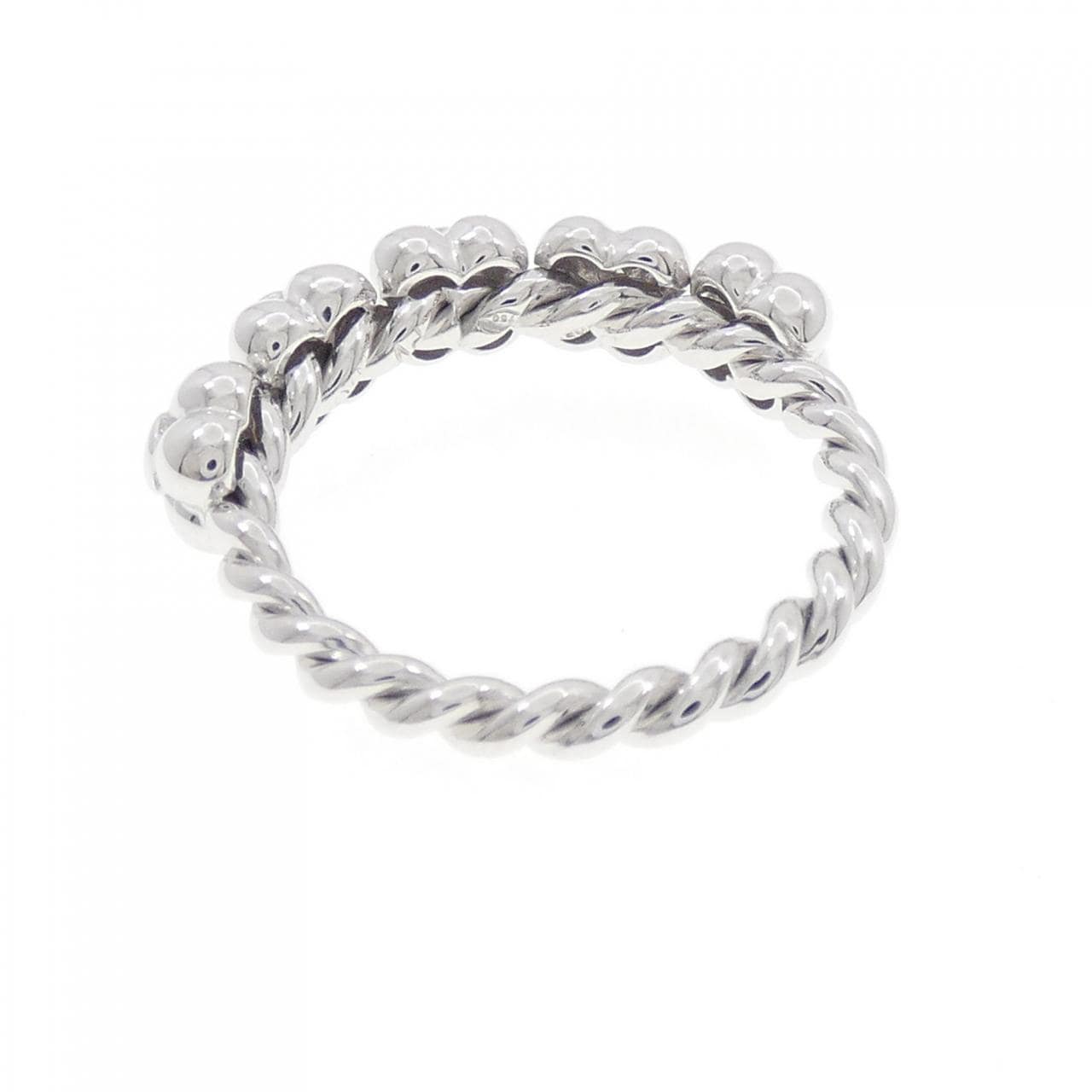 ポンテヴェキオ フラワー ダイヤモンド リング 0.05CT