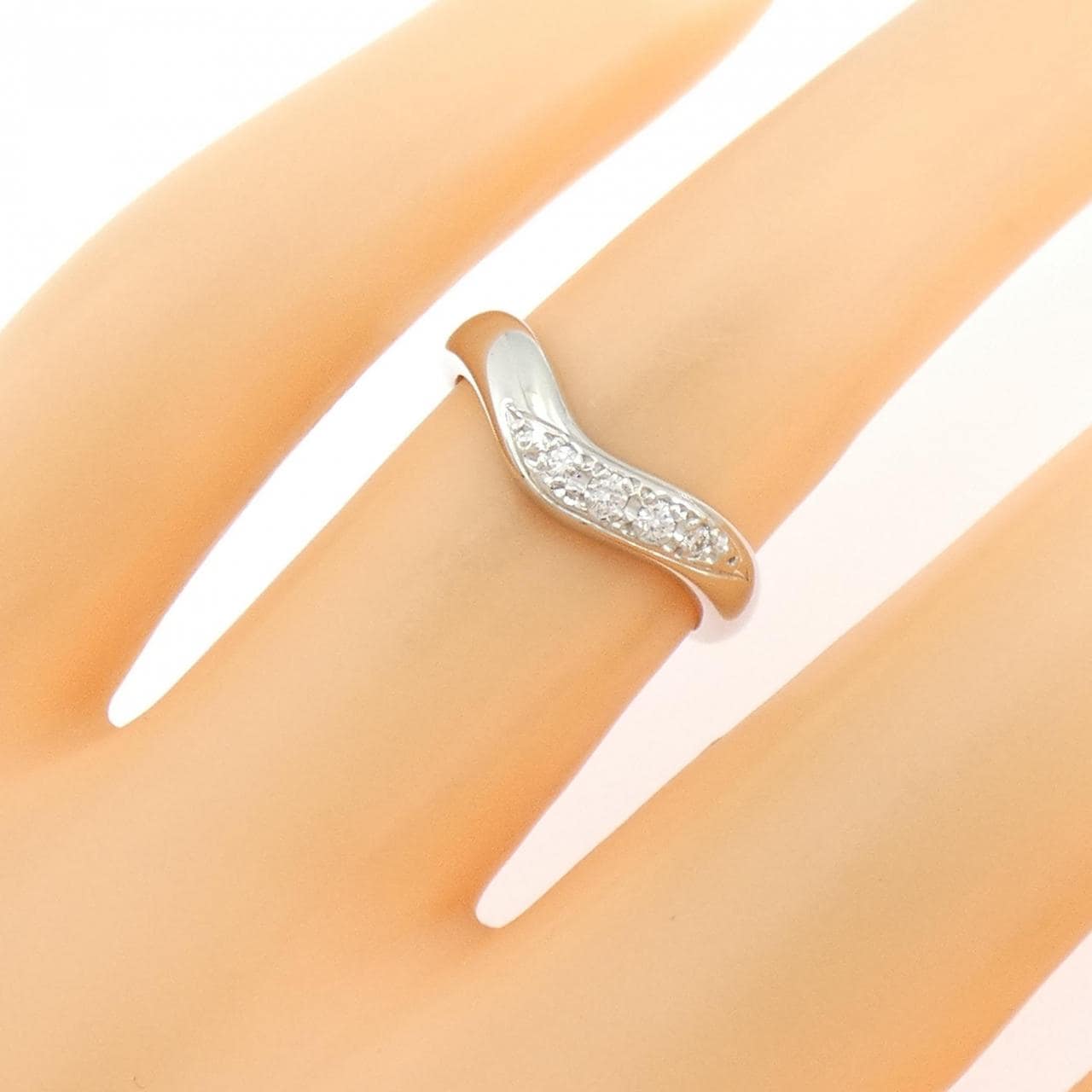 ミキモト ダイヤモンド リング 0.06CT