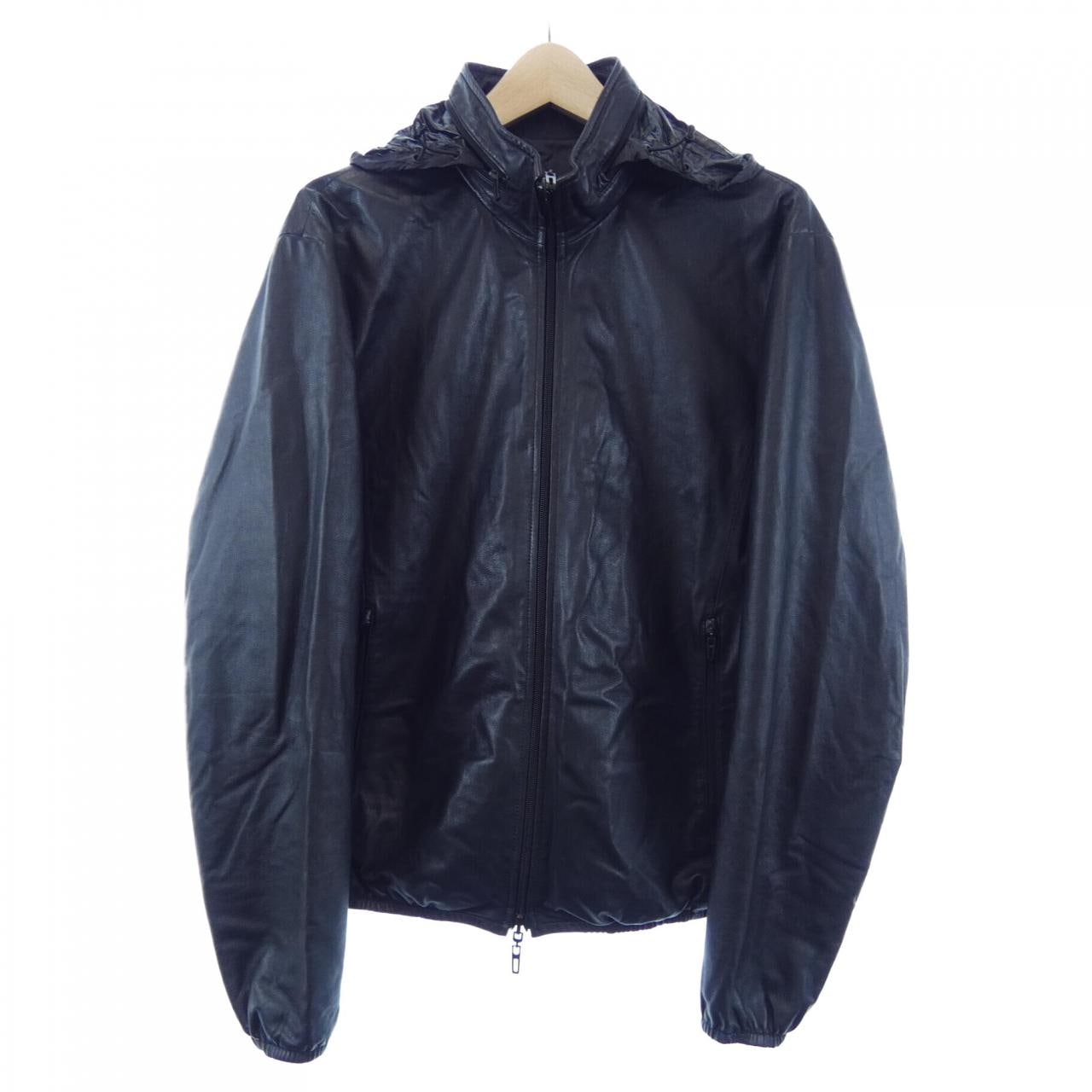 エンポリオアルマーニ EMPORIO ARMANI レザージャケット