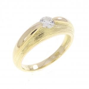 K18YG ダイヤモンド リング 0.22CT