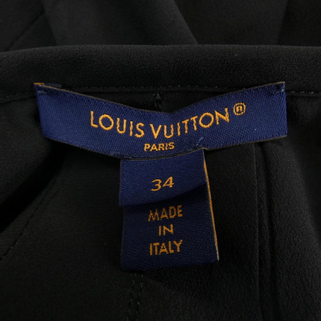 ルイヴィトン LOUIS VUITTON モノグラムアクセントプリーツドレス FQDR42AKM ワンピース
