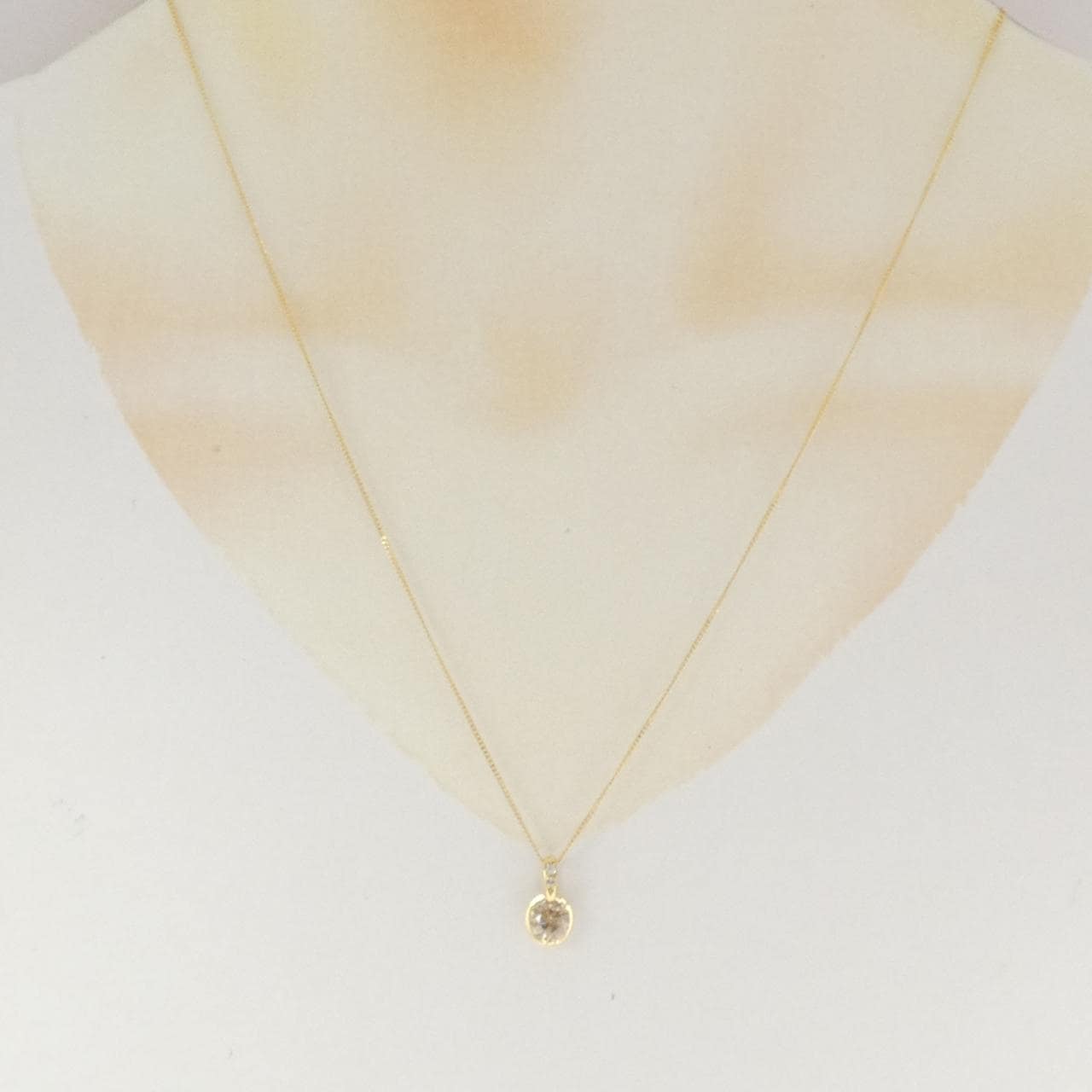 K18YG ダイヤモンド ネックレス 0.60CT