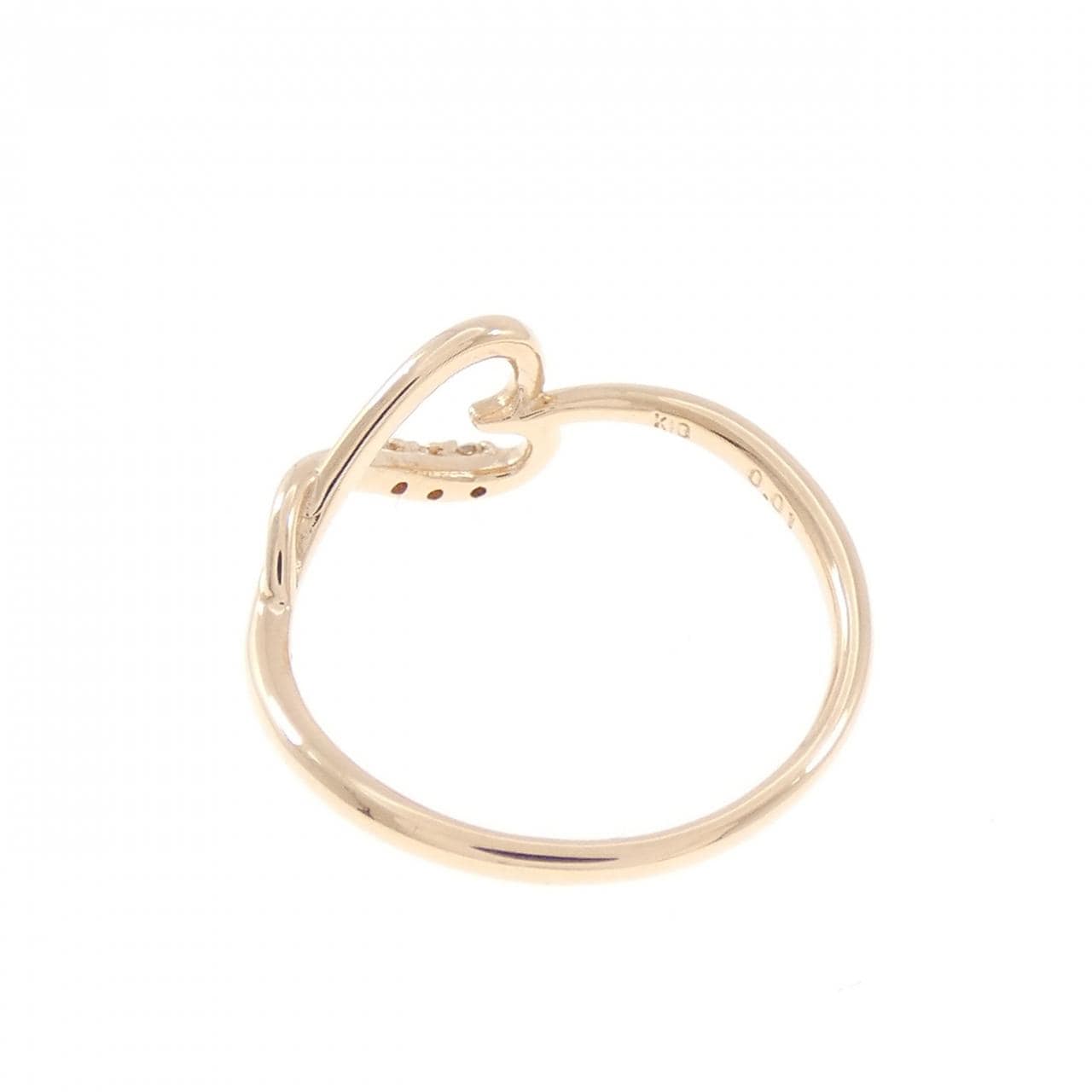 サマンサティアラ ダイヤモンド ピンキーリング 0.01CT