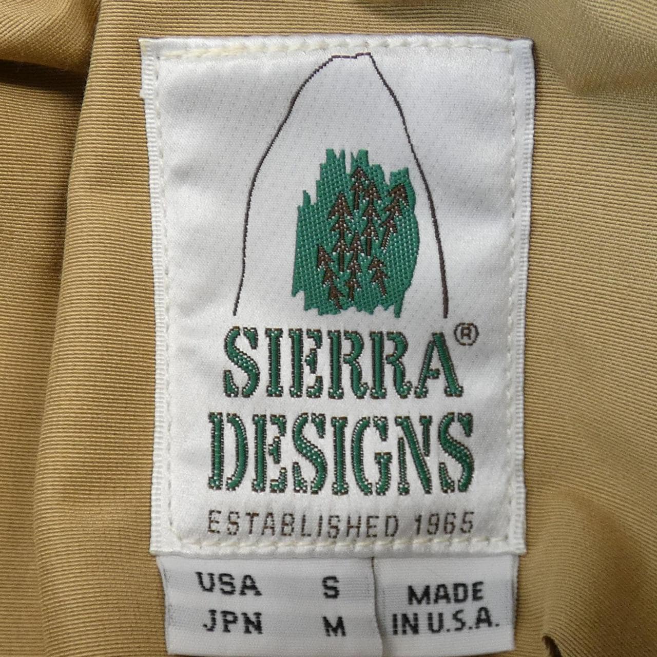 シェラデザイン SIERRA DESIGNS ジャケット