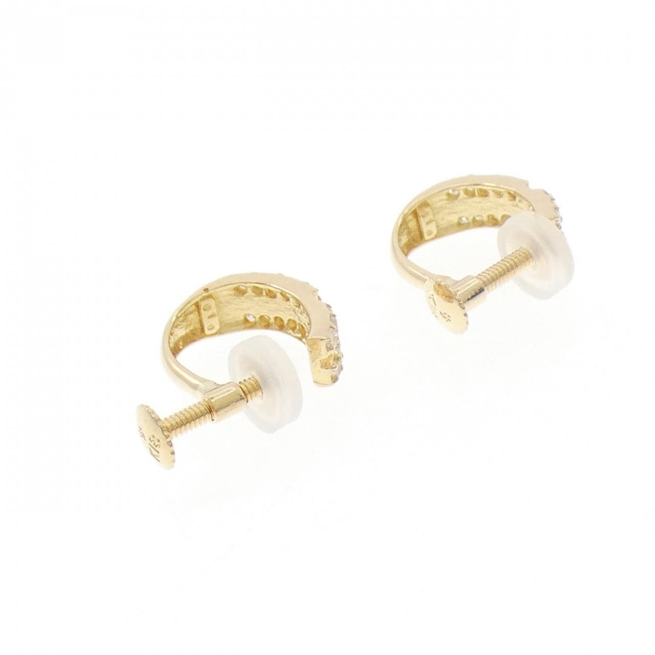 K18YG ダイヤモンド イヤリング 0.20CT
