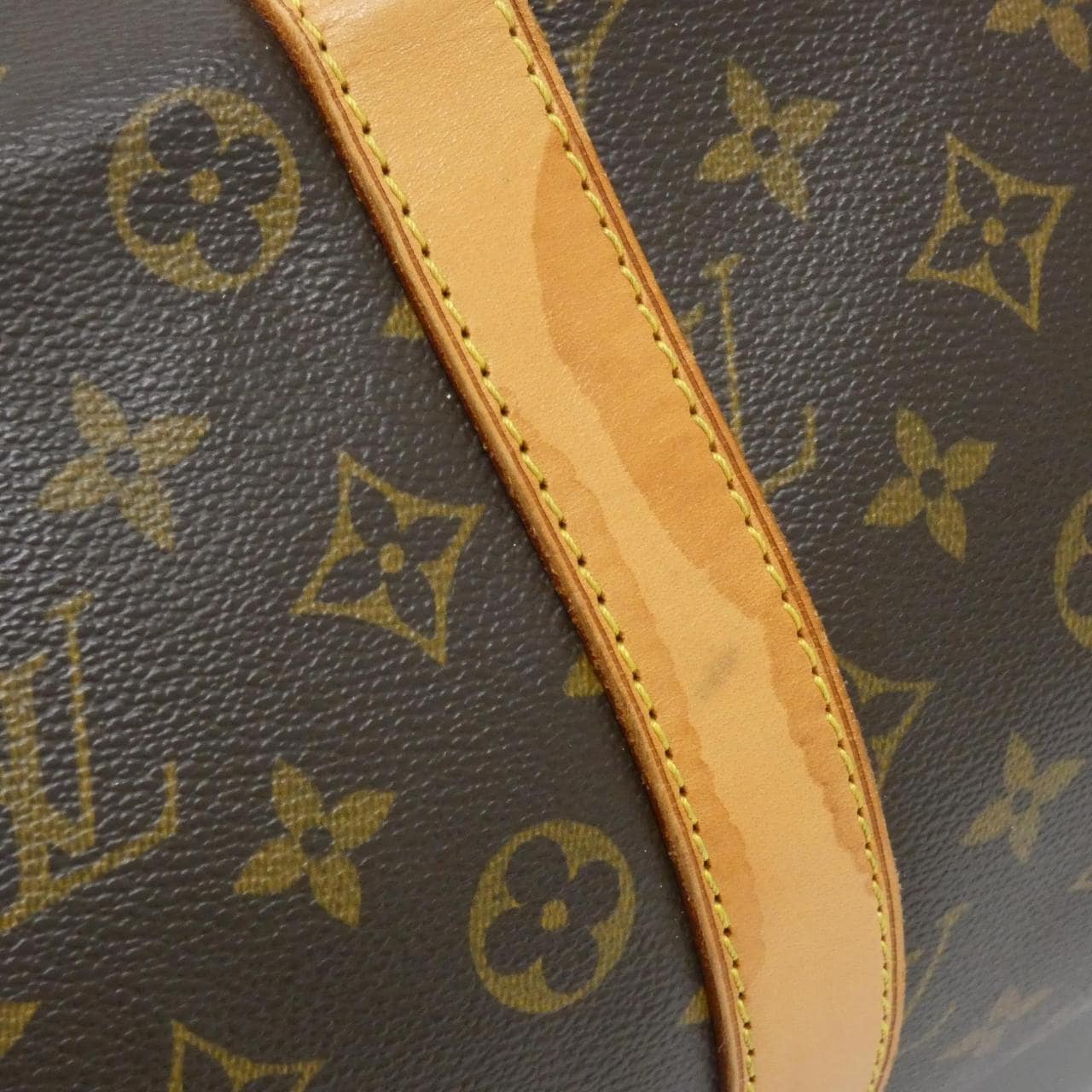 LOUIS VUITTON Monogram Keepall Bandouliere 55 公分 M41414 波士頓包