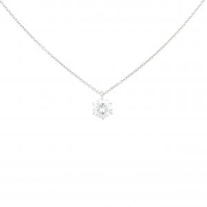 【リメイク】PT900/PT850 ダイヤモンド ネックレス 0.516CT D VS1 VG