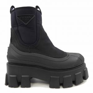 プラダ PRADA モノリス ダック アンクルブーツ 1T933M ブーツ