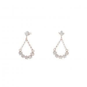 K10PG キュービック ピアス