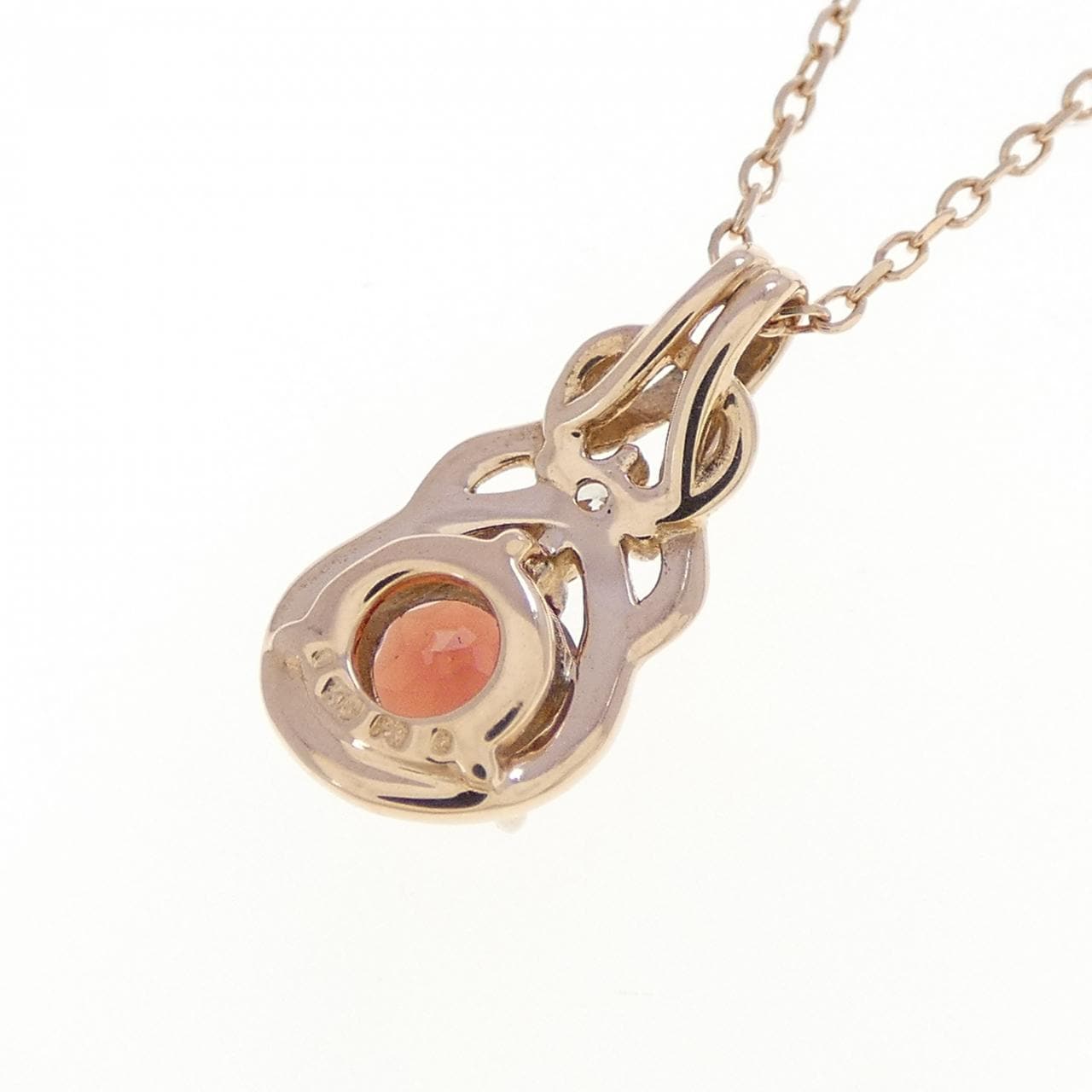 K10PG ガーネット ネックレス