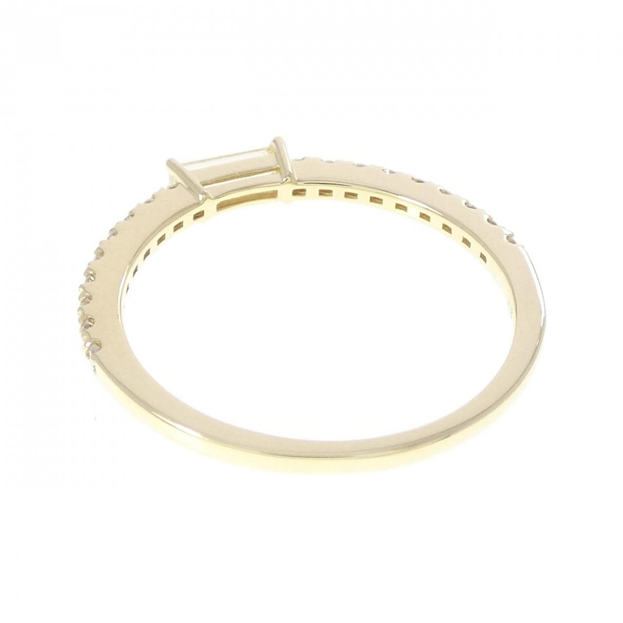 K18YG ダイヤモンド リング 0.10CT