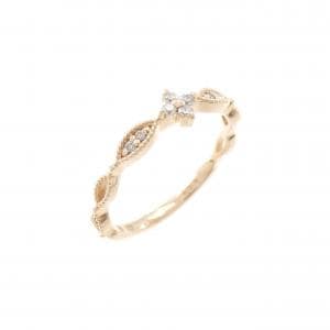 クミキョク ダイヤモンド ピンキーリング 0.04CT