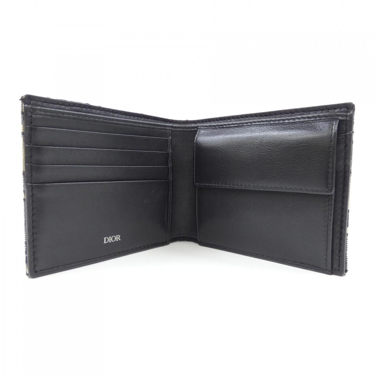 ディオール DIOR コインケース付きウォレット ディオールオブリークジャカード 2OBBC027YSE WALLET
