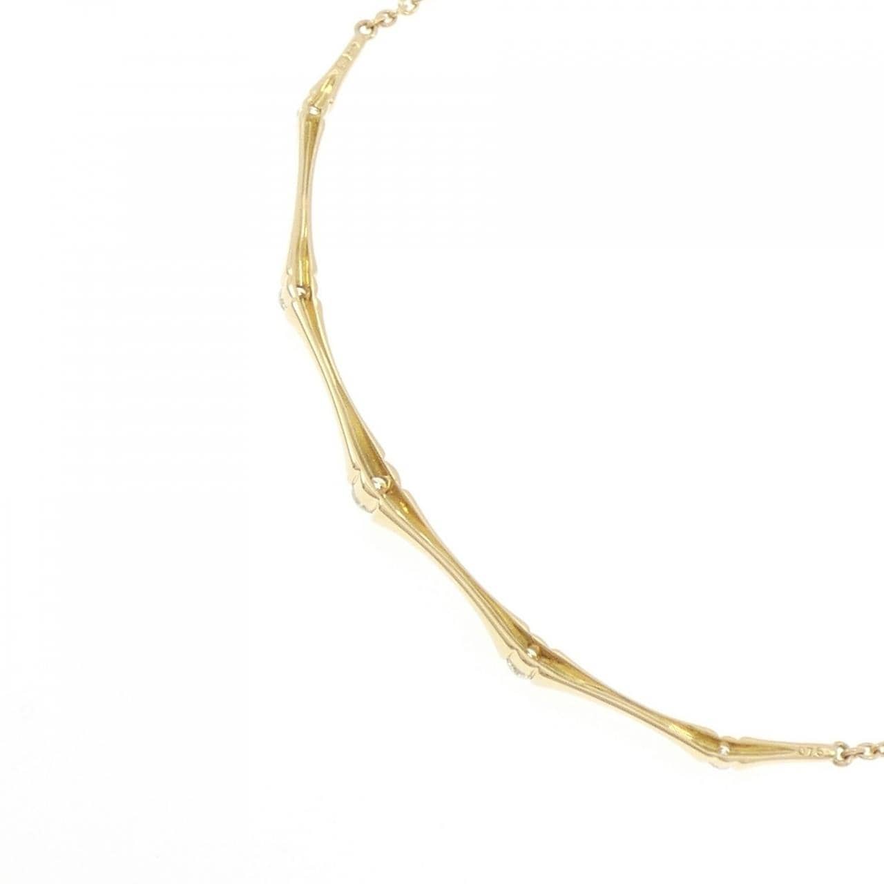 クイーン ダイヤモンド ネックレス 0.75CT
