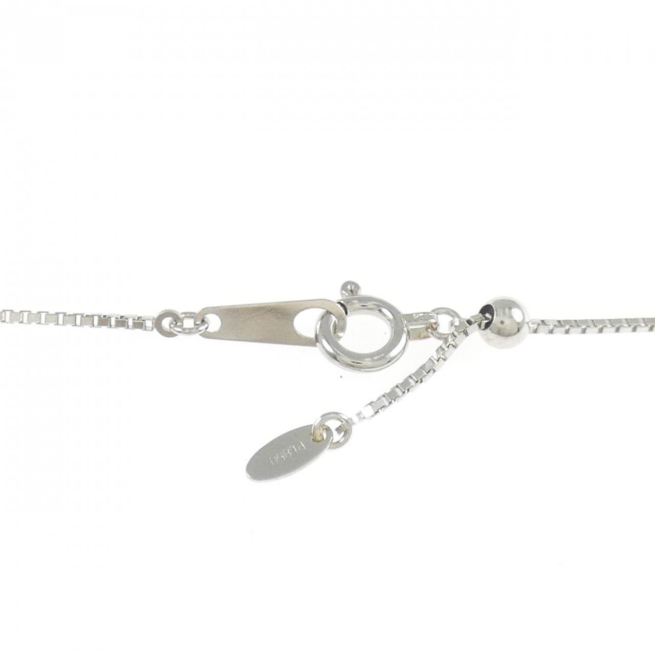 PT900/PT850 ダイヤモンド ネックレス 0.222CT D VS1 Fair