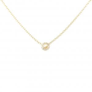 K18YG ダイヤモンド ネックレス 0.08CT