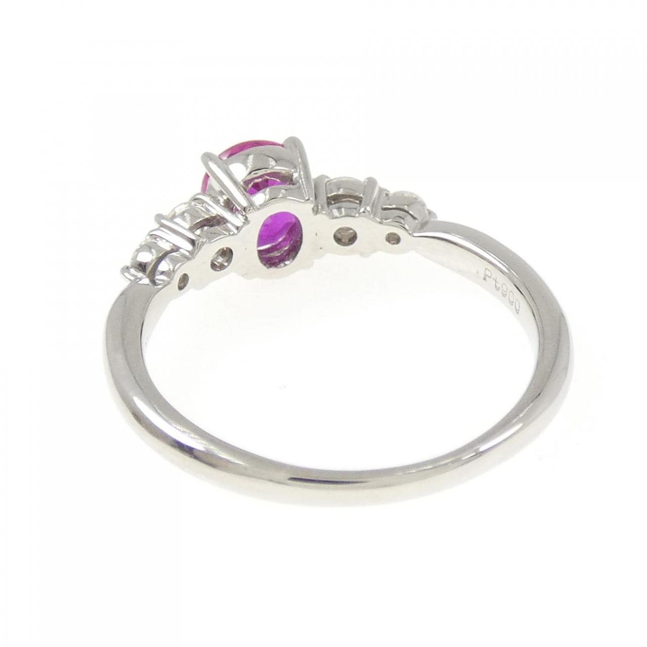 PT900 ルビー リング 0.73CT