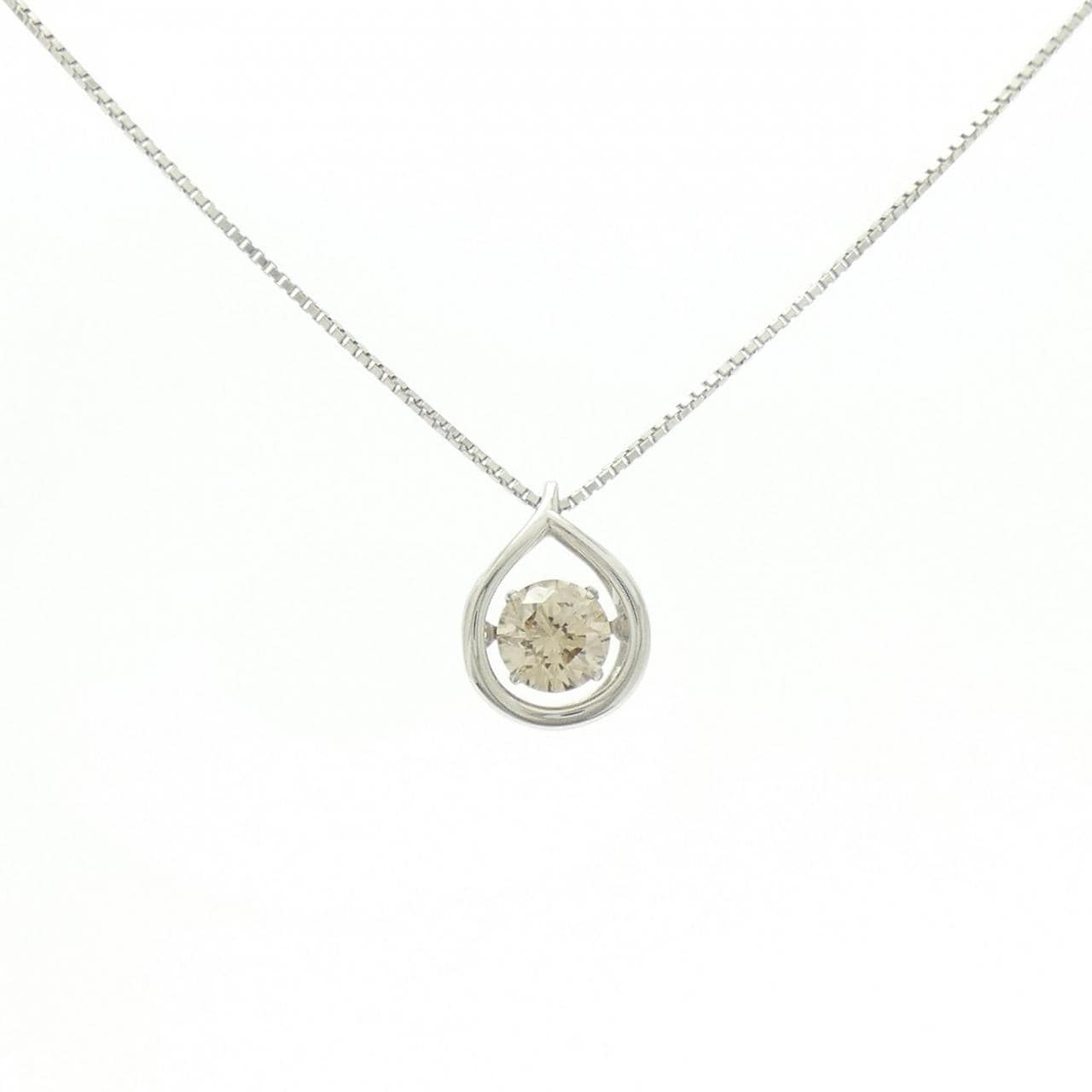 PT900/PT850 ダイヤモンド ネックレス 0.82CT