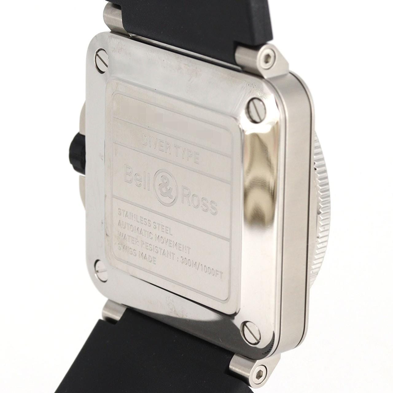 【新品】ベル&ロス BR03ダイバーホワイトスティール BR03A-D-WH-ST/SRB SS 自動巻