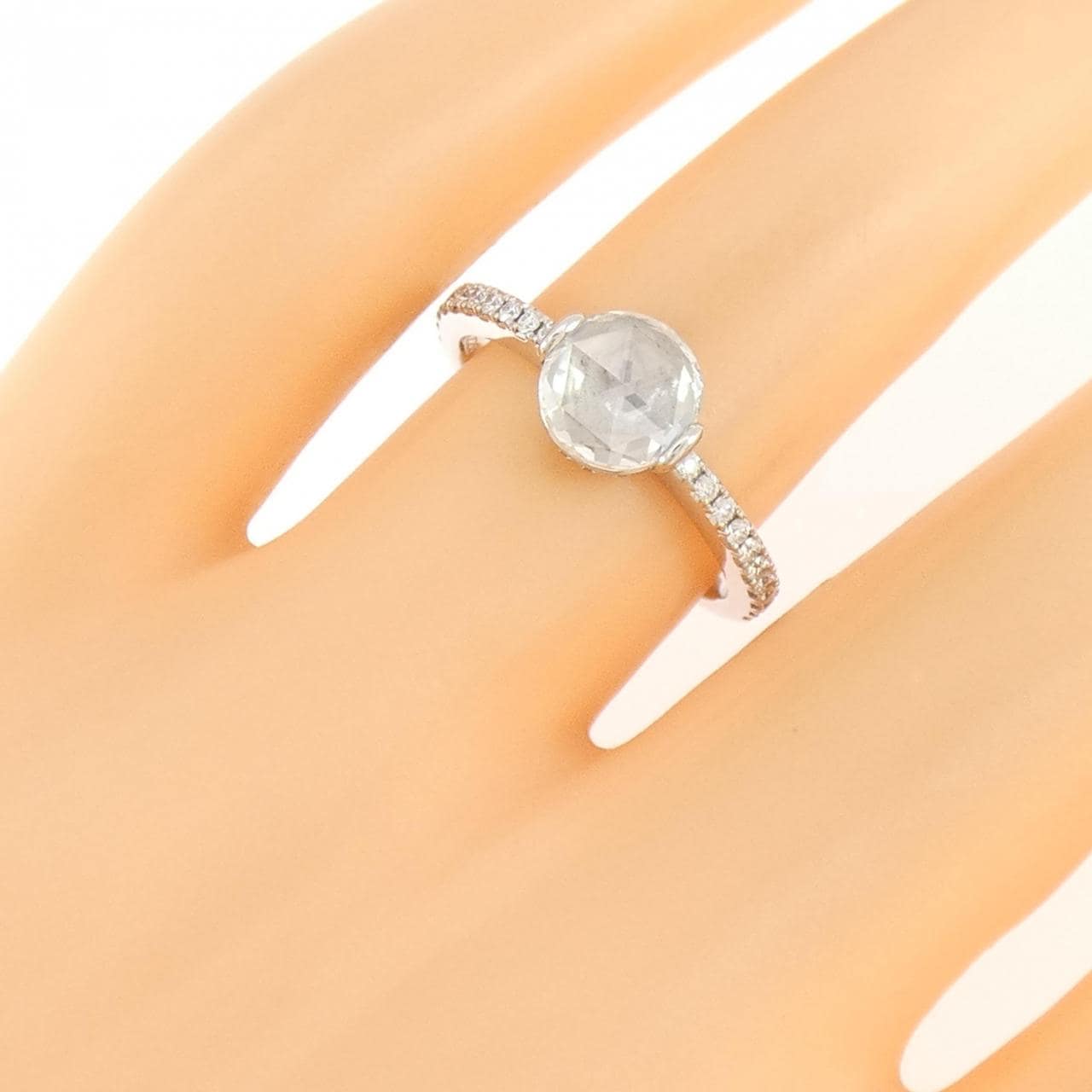 ギメル ダイヤモンド リング 0.888CT