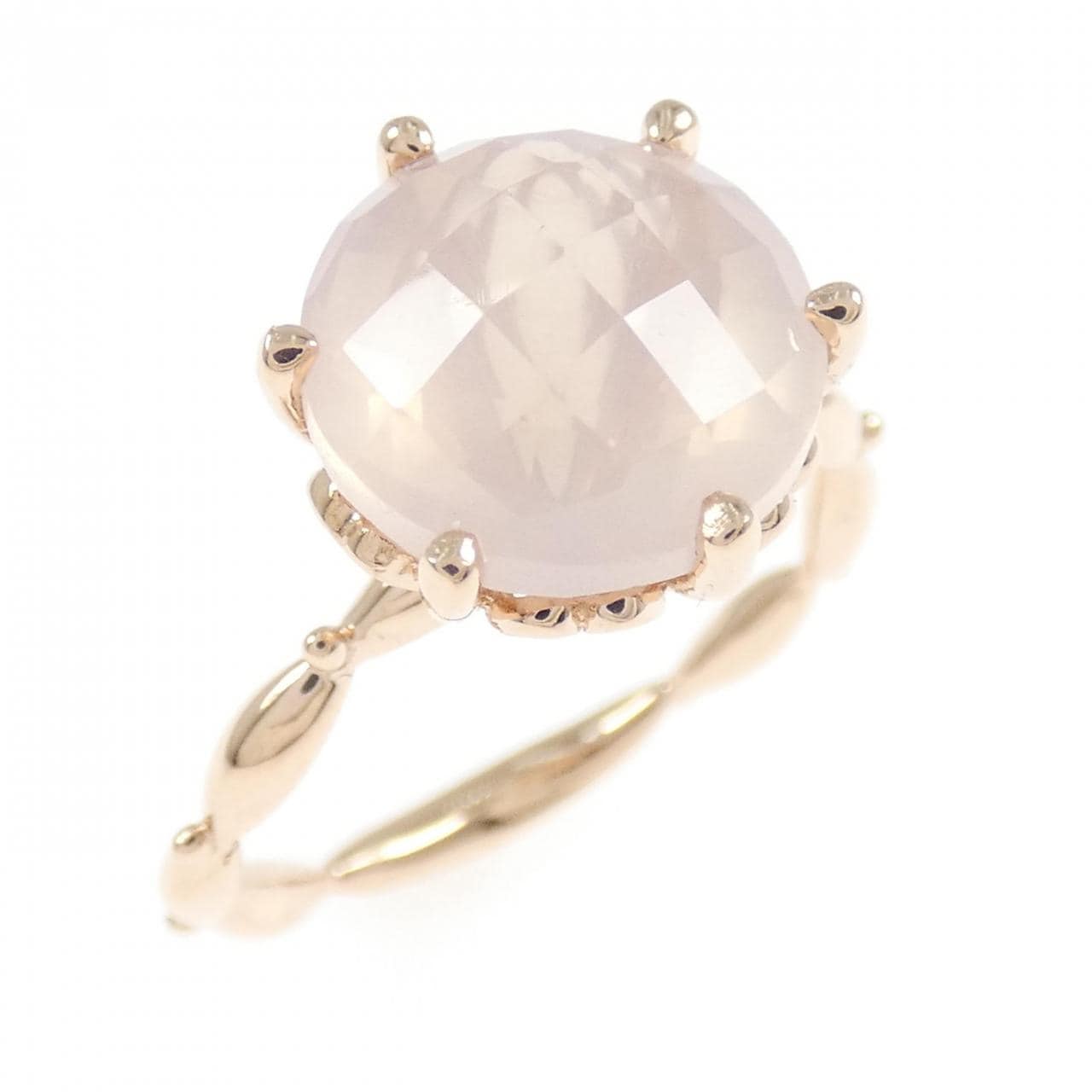 K10PG ローズクオーツ リング