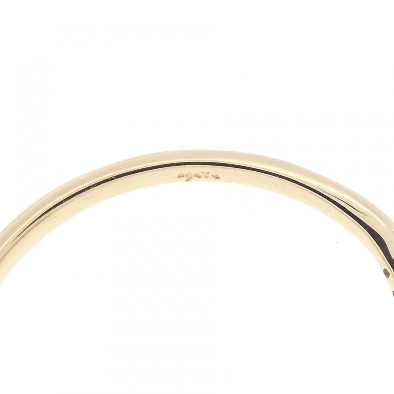 アガット ダイヤモンド リング 0.03CT