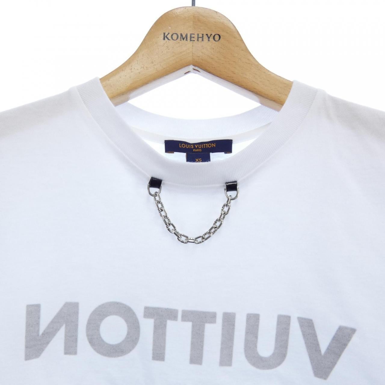 ルイヴィトン LOUIS VUITTON LOUIS VUITTONプリントTシャツ FITS02LCT Tシャツ