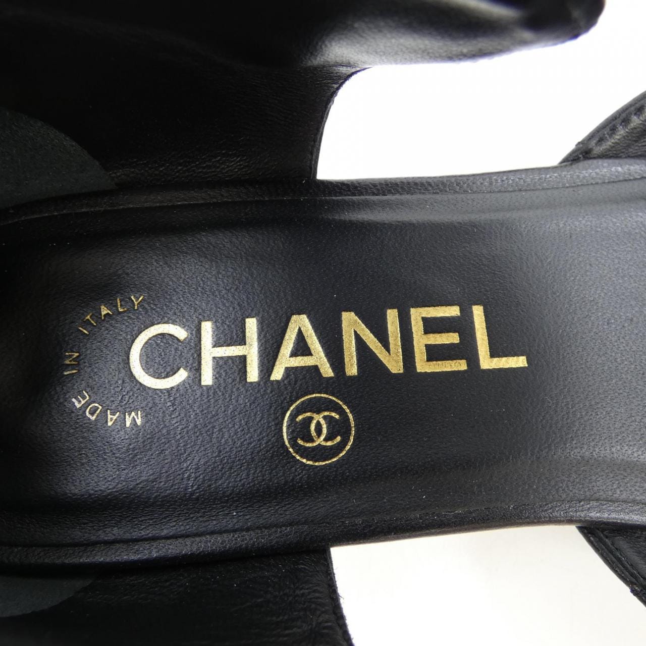 シャネル CHANEL G38441 フラットシューズ