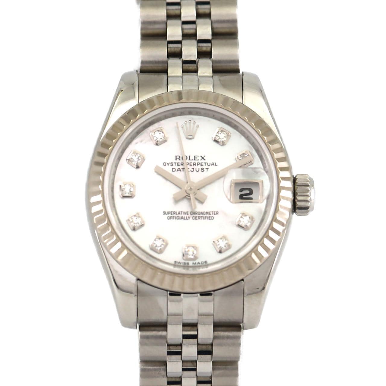 ROLEX Datejust 179174NG SSxWG Automatic M number