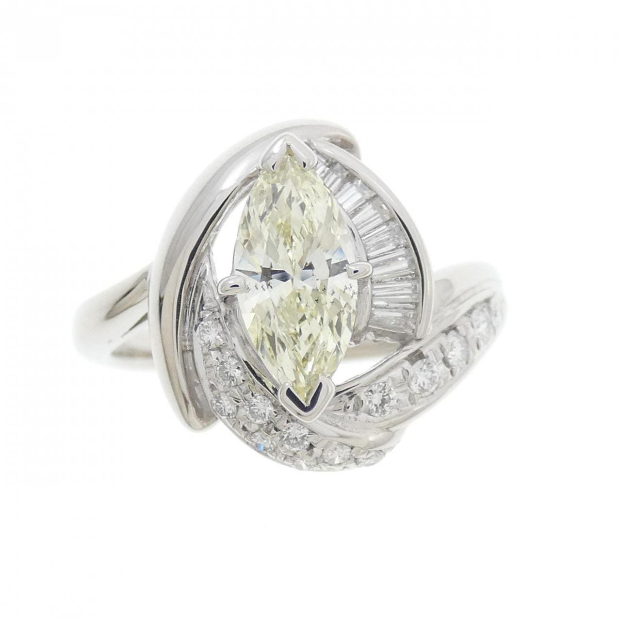 PT900 ダイヤモンド リング 0.75CT