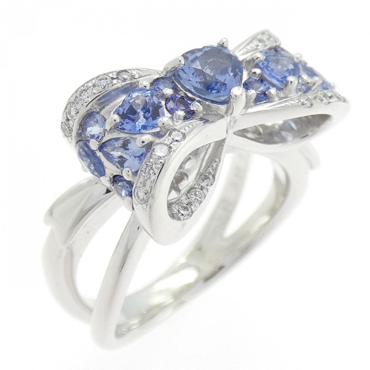 PONTE VECCHIO Ribbon Ring 0.97CT