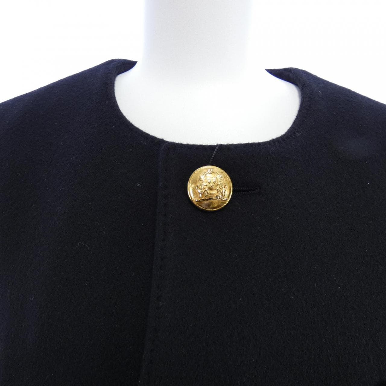 セリーヌ CELINE SPENCER CAPTAIN JACKET 2V75F6700 ノーカラージャケット
