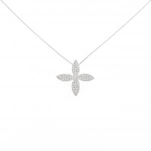 K18WG ダイヤモンド ネックレス 0.26CT