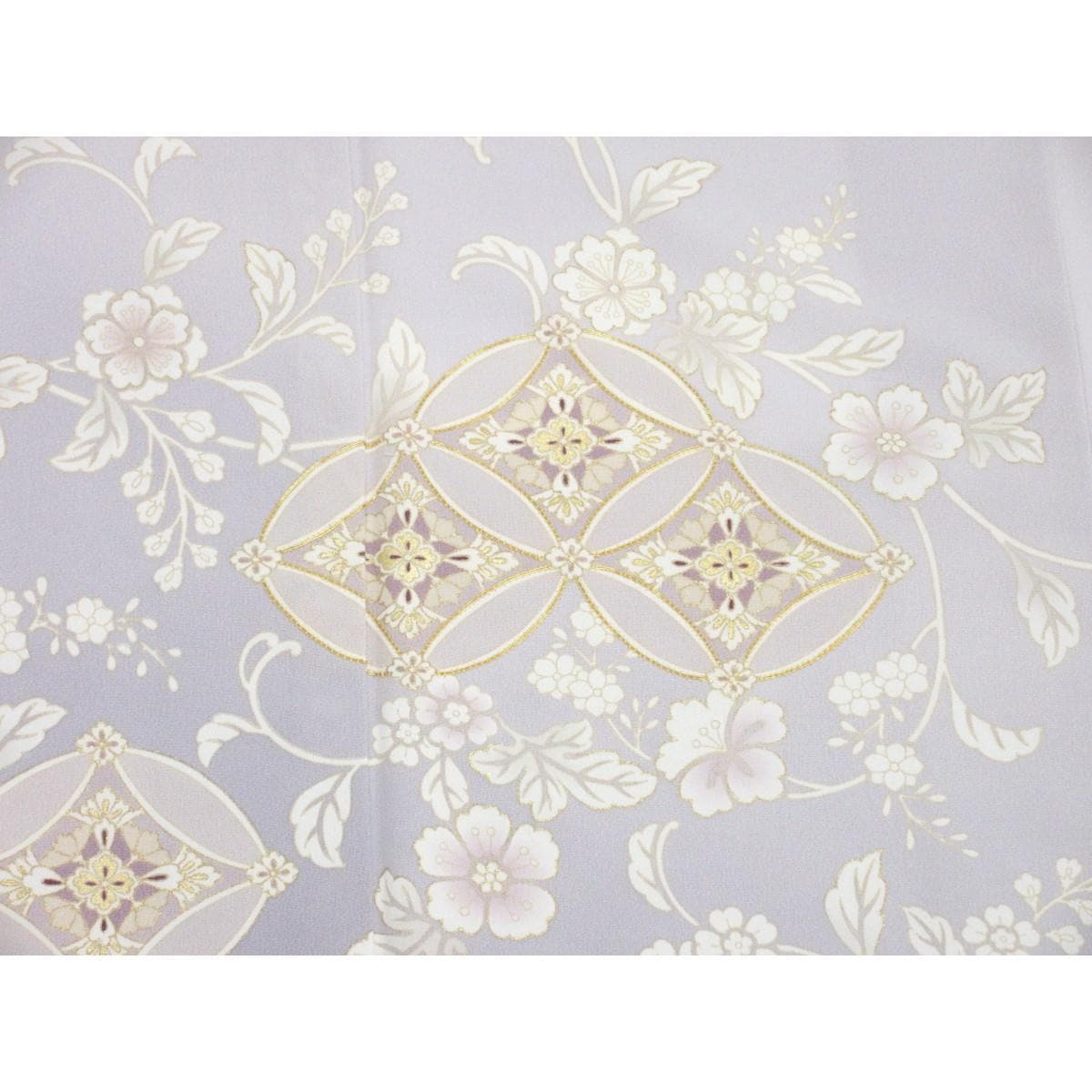 【新品】訪問着　【吉澤織物】友禅金彩加工
