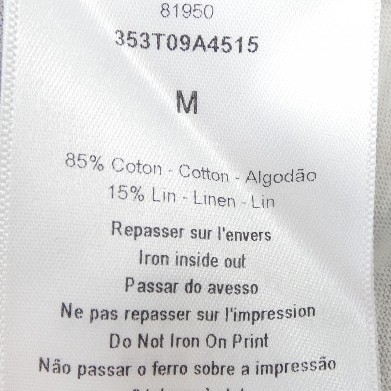 克里斯汀DIOR克里斯汀迪奥 353T09B4515 T恤