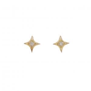 K18YG ダイヤモンド ピアス 0.25CT