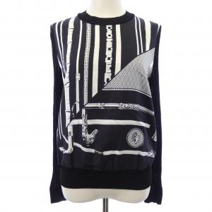 エルメス HERMES CANNES ET CANNES *17-7766 ツイルレーヌ ニット