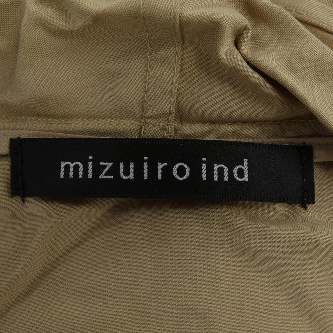 ミズイロインド mizuiro ind トレンチコート