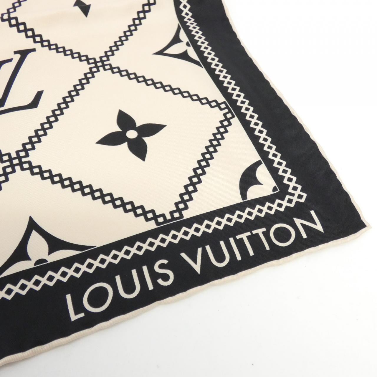 LOUIS VUITTON Carre Croisillon M77455 圍巾