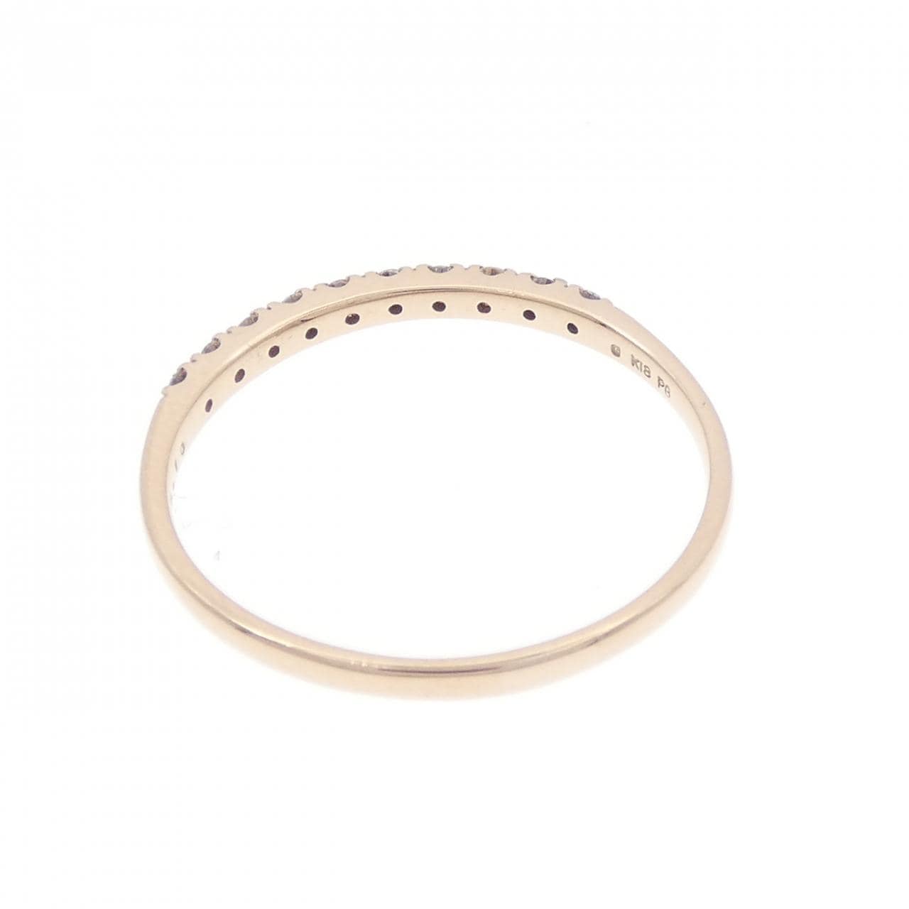 K18PG ダイヤモンド リング 0.10CT