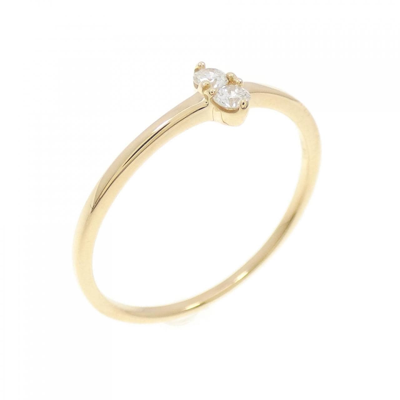 [Remake] K18YG Diamond Ring 0.06CT