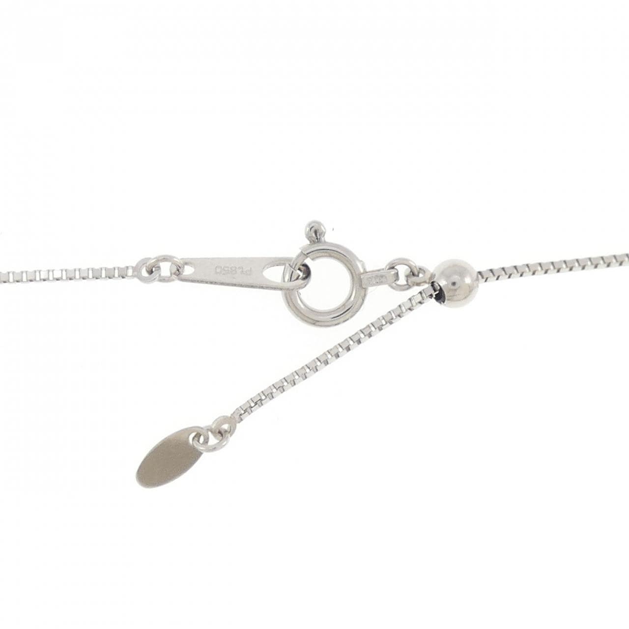 PT950/PT850 デマントイドガーネット ネックレス 0.52CT