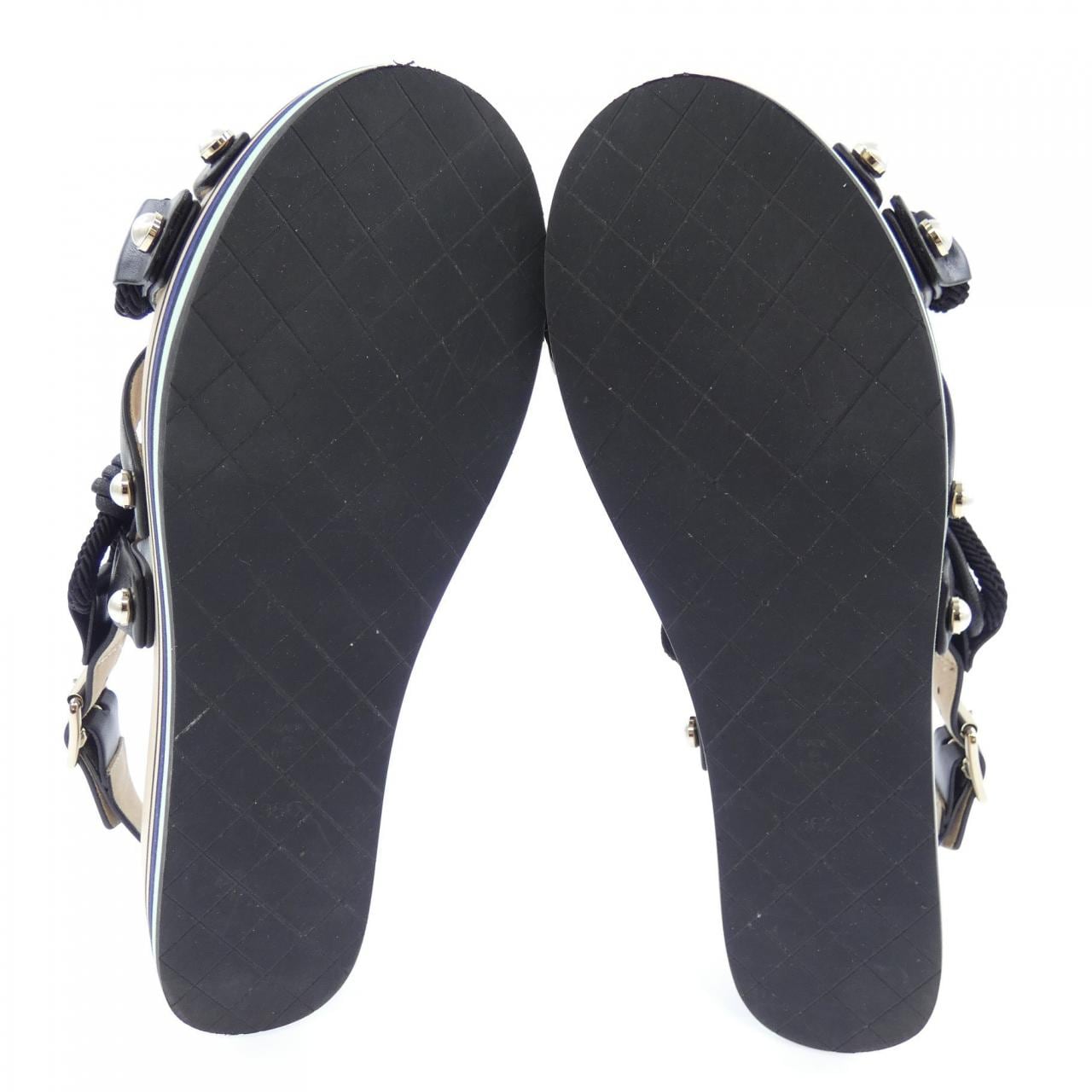 シャネル CHANEL G45170B13985 サンダル