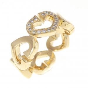 Cartier C heart 1P 戒指