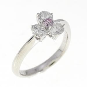 PT ピンクダイヤモンド リング 0.05CT